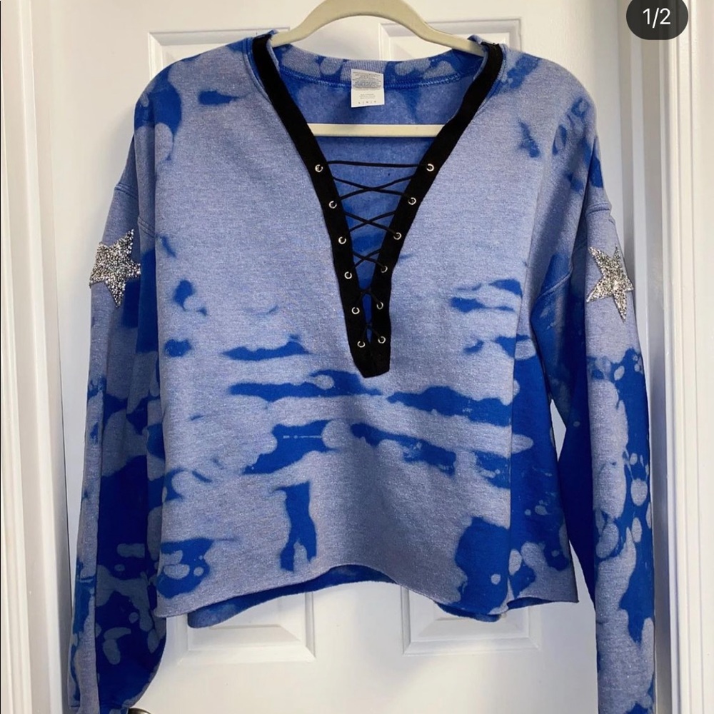 star bleached sweatshirt